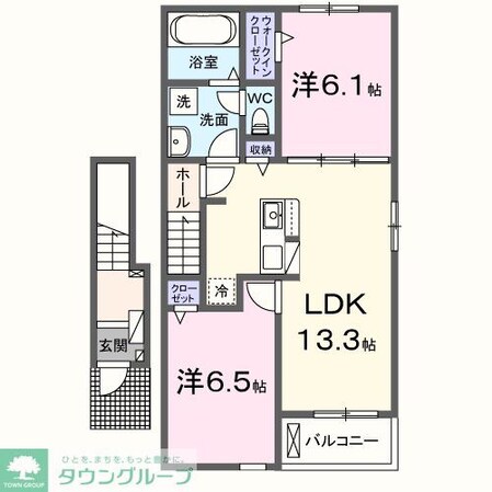 グラッツェの物件間取画像